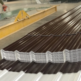 Tôn nhựa PVC ASA  6 sóng