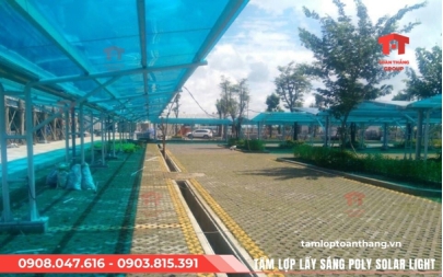 Tấm lấy sáng poly Solar Light - phân loại, đặc tính, quy cách, ứng dụng