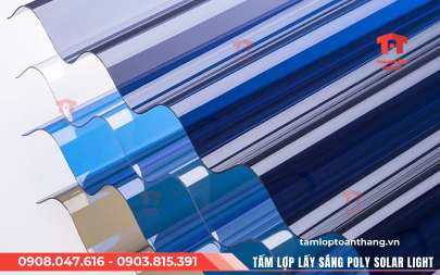Ứng dụng của tôn nhựa polycarbonate trong môi trường công nghiệp