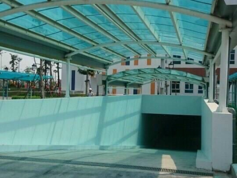 Mái che bệnh viện Nhi Đồng 3 Tp. Hồ chí Minh