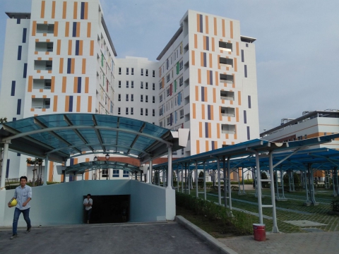 Mái che bệnh viện Nhi Đồng 3 Tp. Hồ chí Minh