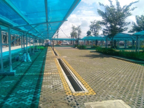 Mái che bệnh viện Nhi Đồng 3 Tp. Hồ chí Minh