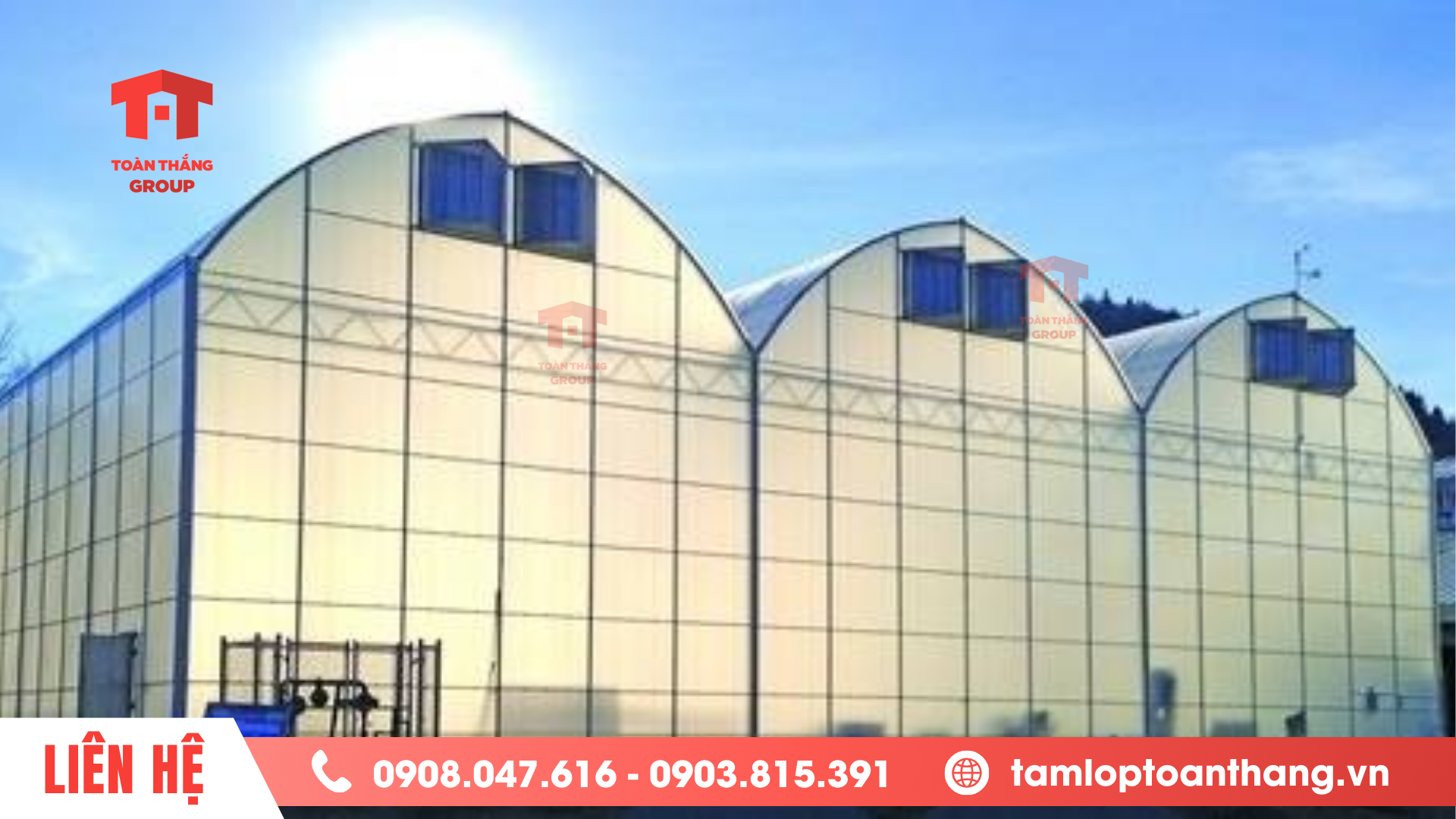 tấm lấy sáng polycarbonate tại Kiên Giang