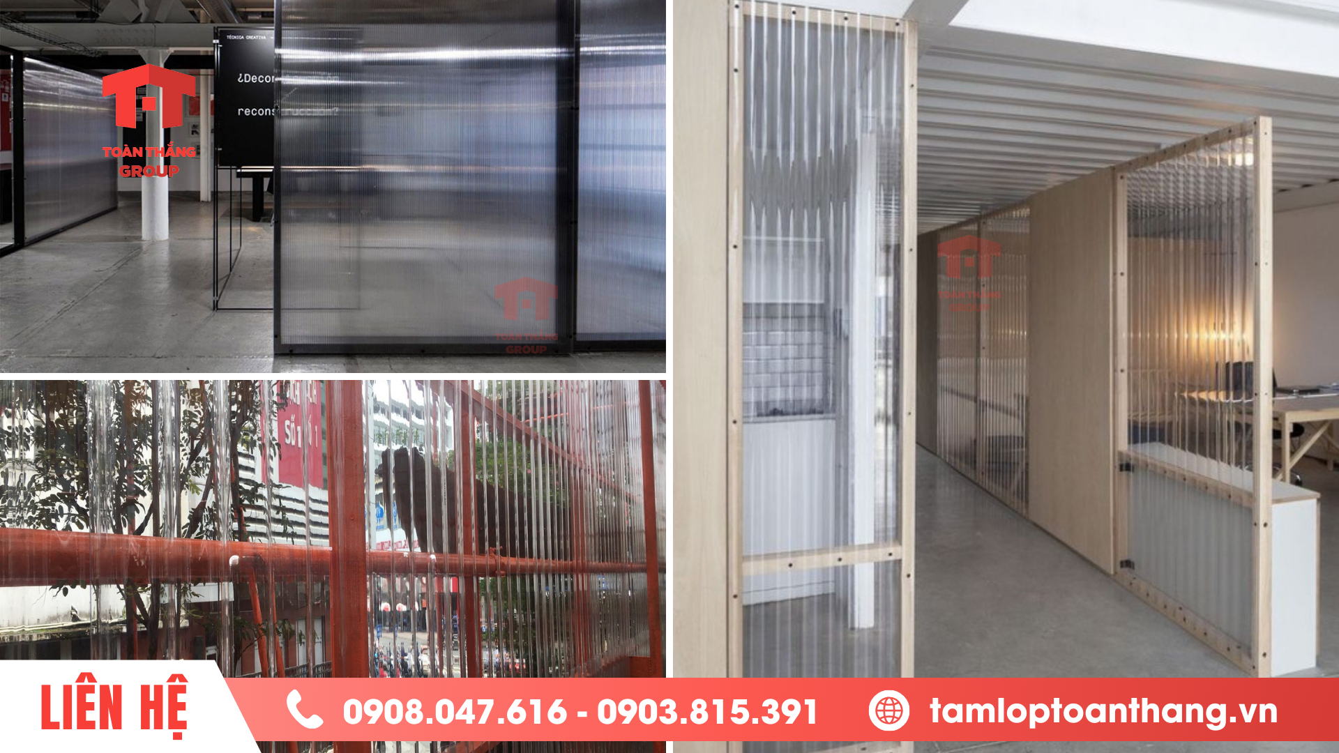 tấm lấy sáng poly solar light tại Cà Mau