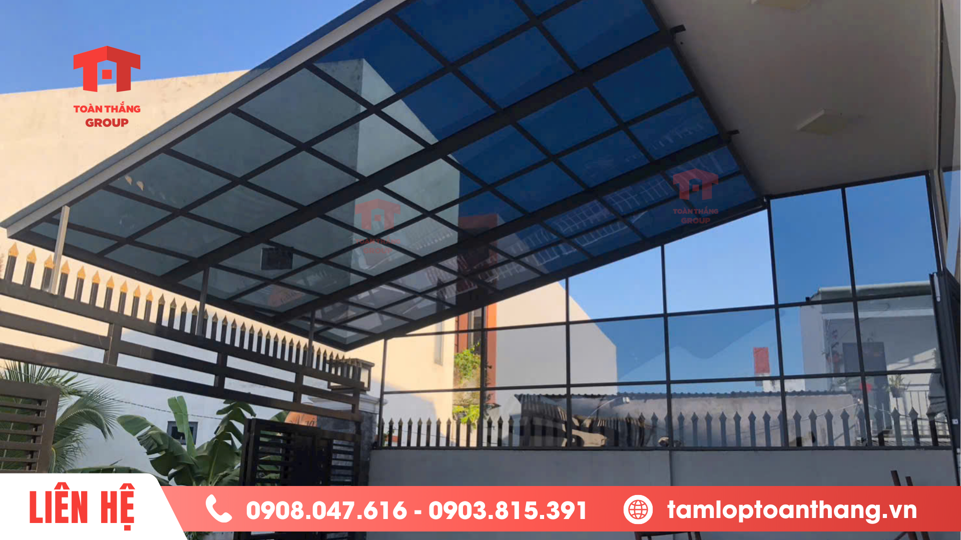 tấm lợp poly solar light tại Gia Lai