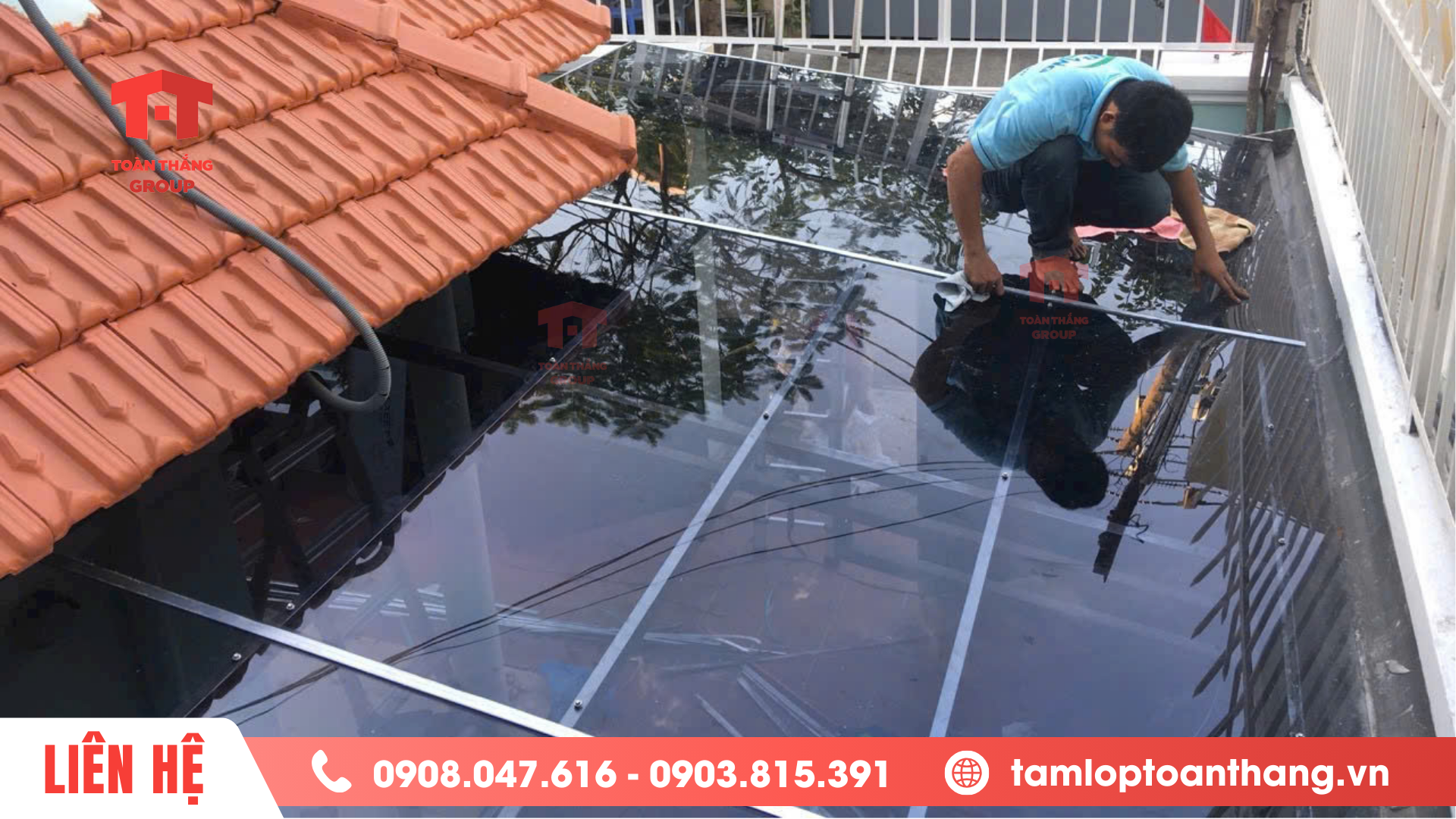 tấm lợp lấy sáng poly solar light tại Vũng Tàu