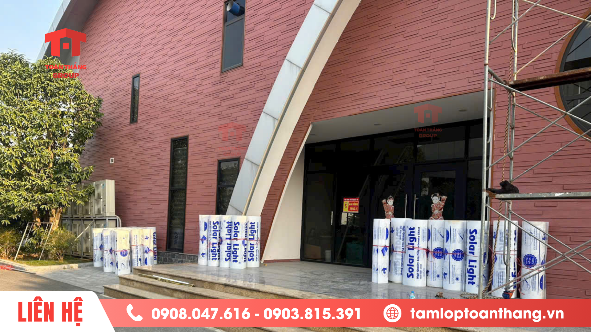 tấm lợp lấy sáng poly tại Đak Lak