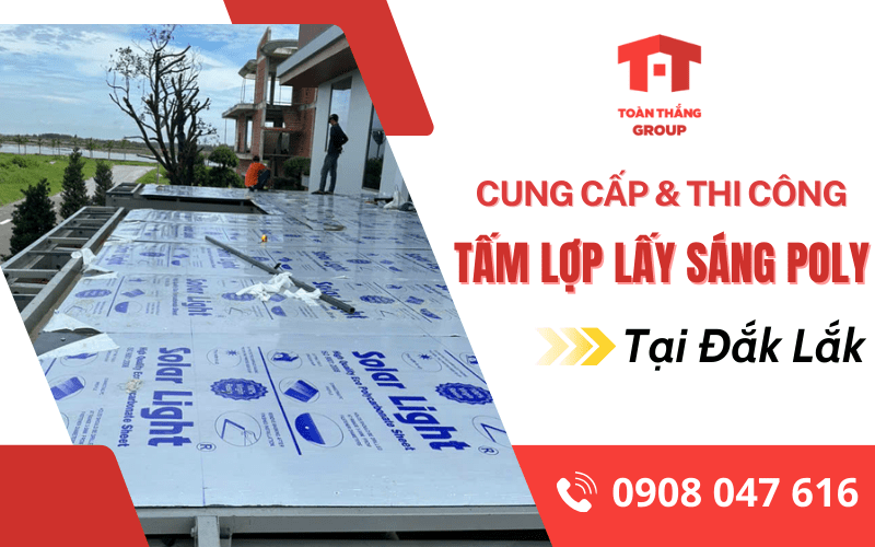 tấm lợp lấy sáng poly