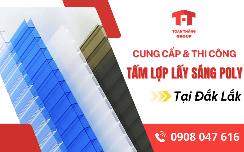 tấm lợp lấy sáng poly
