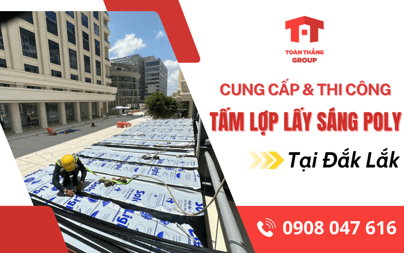 tấm lợp lấy sáng poly