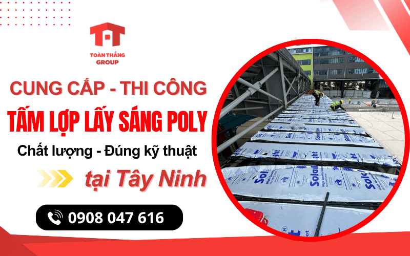 tấm lợp lấy sáng poly