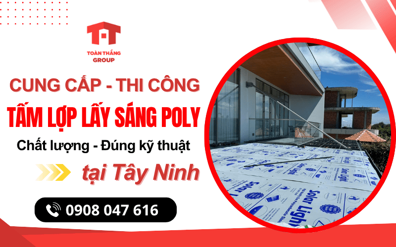 tấm lợp lấy sáng poly