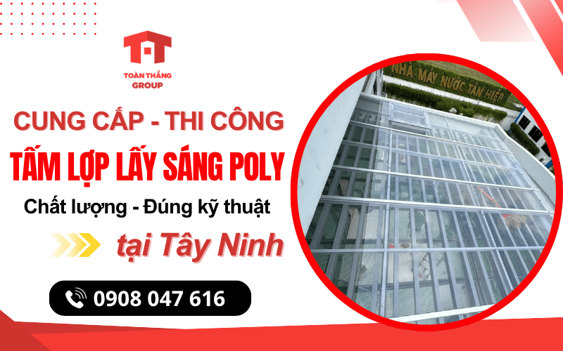 tấm lợp lấy sáng poly