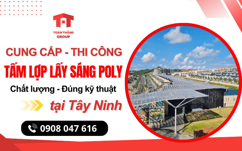 tấm lợp lấy sáng poly