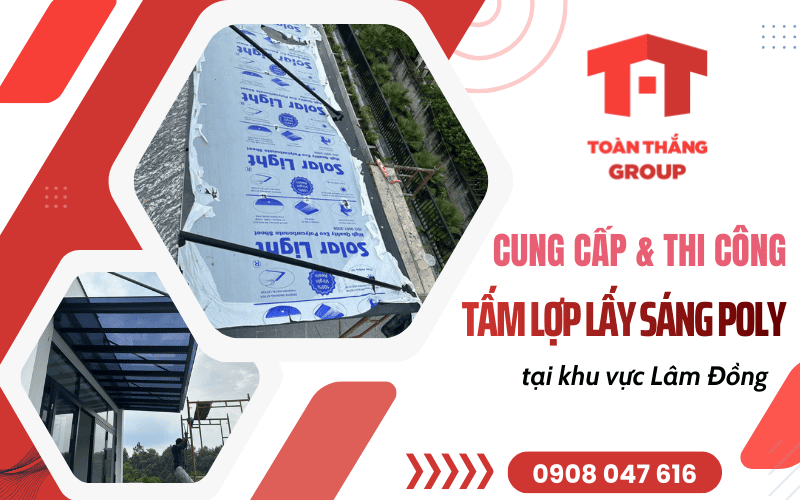 tấm lợp lấy sáng poly