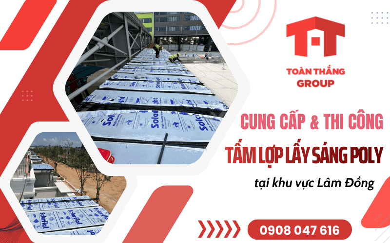 tấm lợp lấy sáng poly
