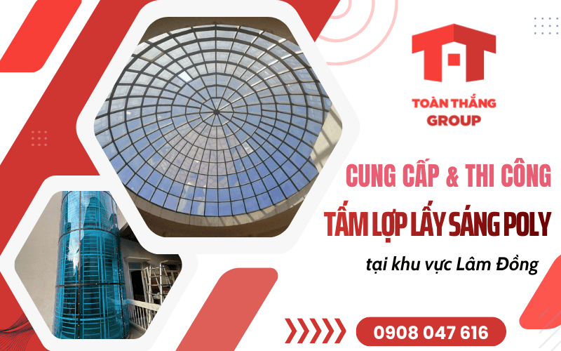 tấm lợp lấy sáng poly