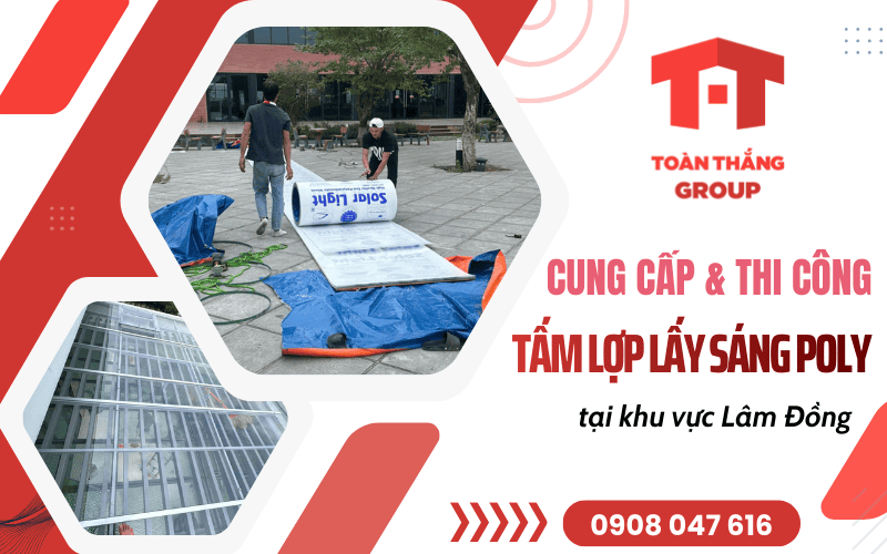 tấm lợp lấy sáng poly