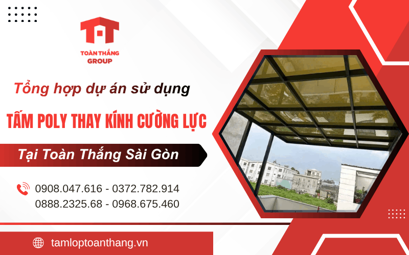 tấm poly thay kính cường lực