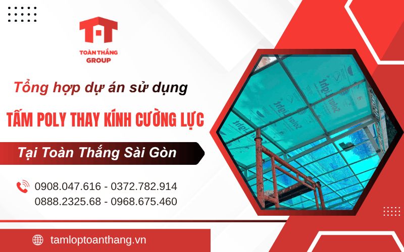 tấm poly thay kính cường lực