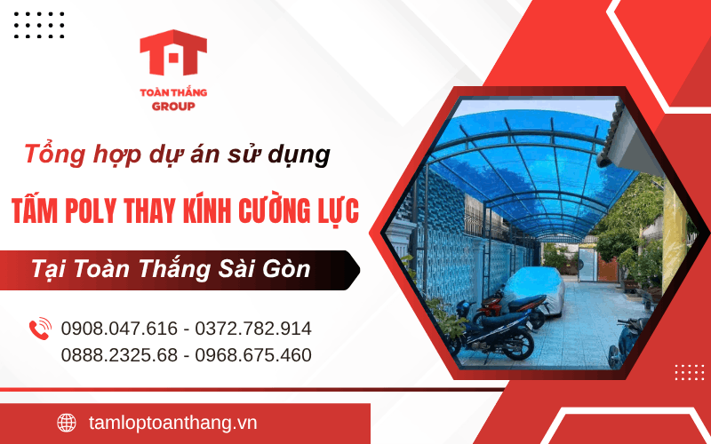 tấm poly thay kính cường lực