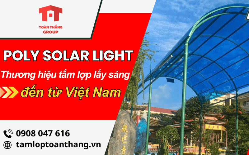 Tấm lợp lấy sáng  Poly Solar Light