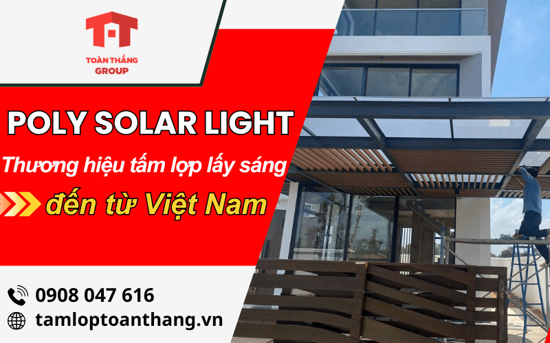 Tấm lợp lấy sáng  Poly Solar Light