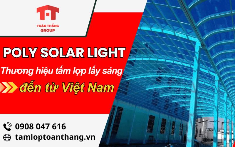 Tấm lợp lấy sáng  Poly Solar Light
