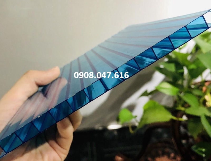 tấm poly Solar Light rỗng 5mm