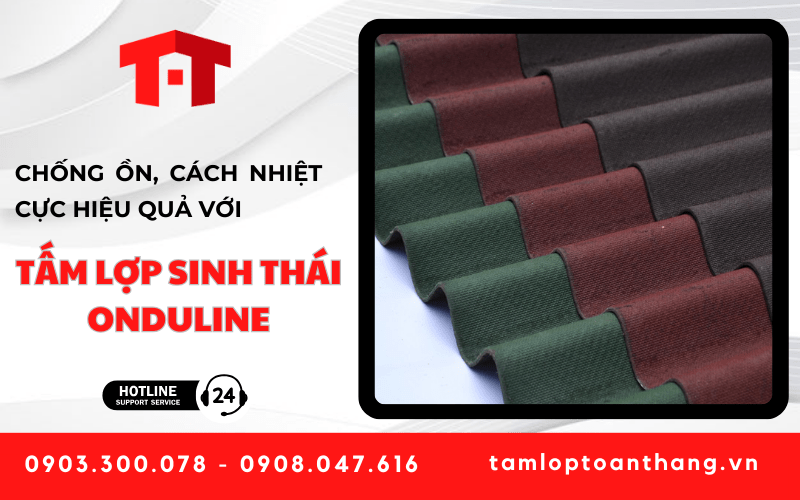 tấm lợp sinh thái Onduline