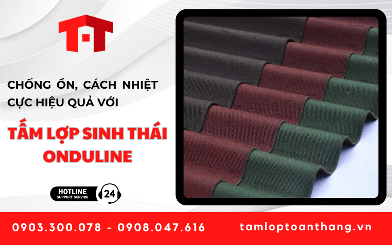 tấm lợp sinh thái Onduline