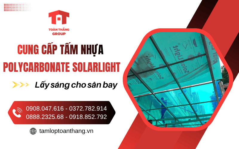 tấm nhựa polycarbonate solarlight