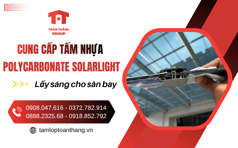 tấm nhựa polycarbonate solarlight