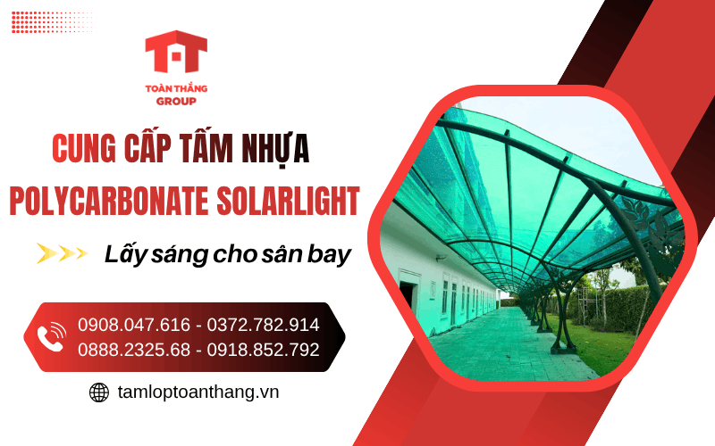 tấm nhựa polycarbonate solarlight