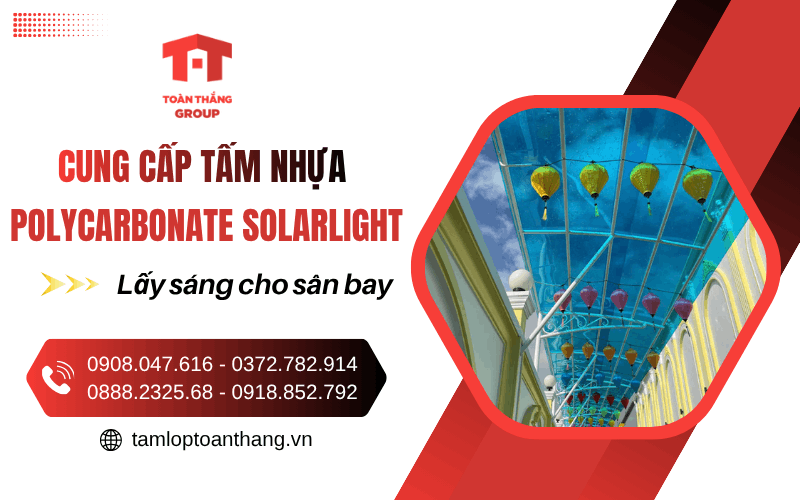 tấm nhựa polycarbonate solarlight