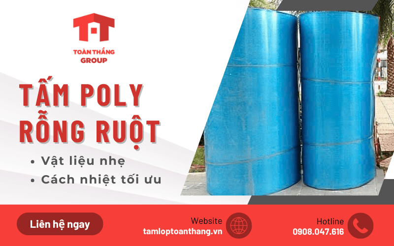 tấm poly rỗng ruột