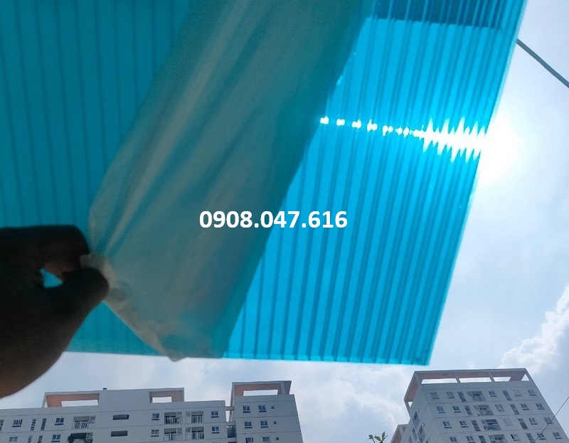 tấm poly Solar Light rỗng 4mm