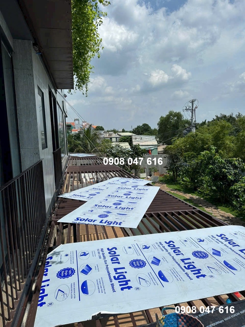 tấm poly đặc Solar Light 3mm