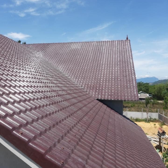 Ngói nhựa PVC ASA  7 sóng