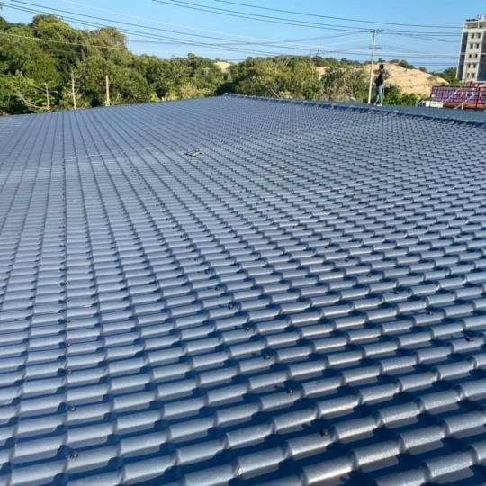 Ngói nhựa PVC ASA  7 sóng