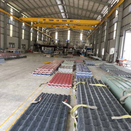 Ngói nhựa PVC ASA  7 sóng
