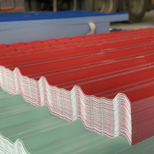 Tôn nhựa PVC ASA 5 sóng